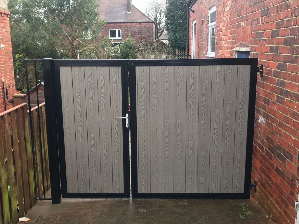 composite single and double gate